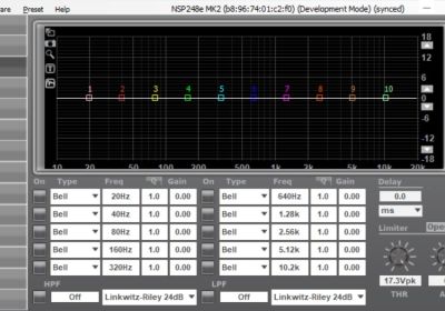 Procesor dźwięku DSP NAW NSP248E mk2